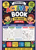 Screen-Free Activity Book for Kids Ages 4–8