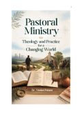 Pastoral Ministry: Theology and Practice for a Changing World