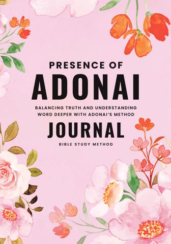 ADONAI - BIBLE STUDY METHOD (A5 JOURNAL)