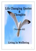 Life Changing Quotes & Thoughts (Volume 60)