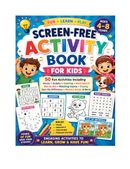 Screen-Free Activity Book for Kids Ages 4–8