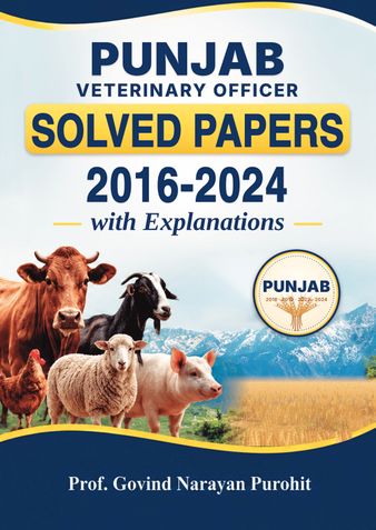 PUNJAB VET OFFICER SOLVED PAPERS 2016-2024