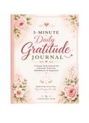 5-Minute Daily Gratitude Journal for Busy Women
