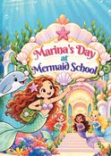 Marina's Day at Mermaid School - Mermaid Coloring Book