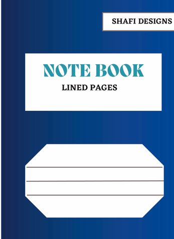 LINED NOTE BOOK