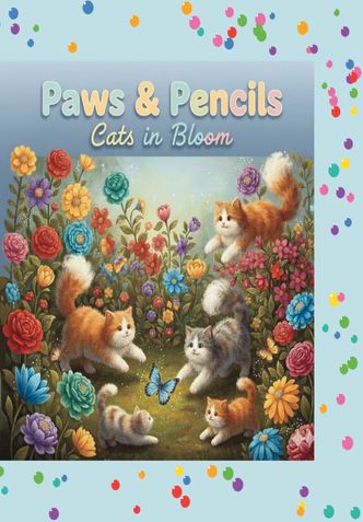 Paws and Pencils Cats in Bloom