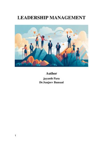 LEADERSHIP MANAGEMENT