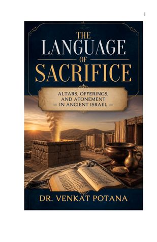 The Language of Sacrifice: Altars, Offerings, and Atonement in Ancient Israel