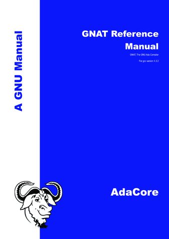 GNAT Reference Manual