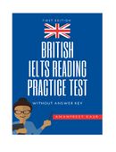 British IELTS Reading Practice Test without answer key