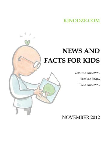 News and Facts For Kids (November 2012)