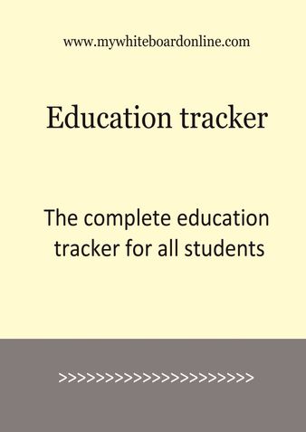 Education Tracker